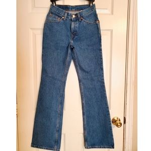 Womens Levi's 517 slimfit bootcut